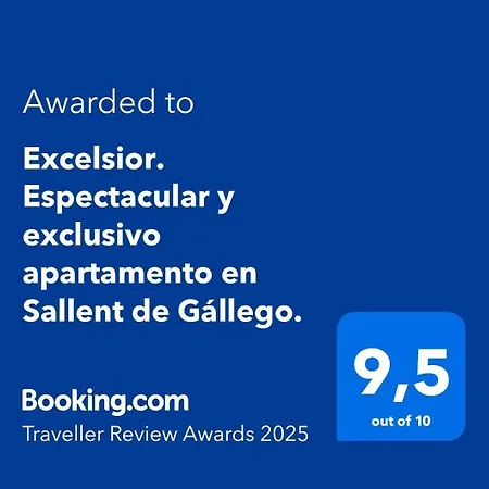 Excelsior. Espectacular Y Exclusivo En Sallent De Gallego. Apartamento Sallent de Gállego